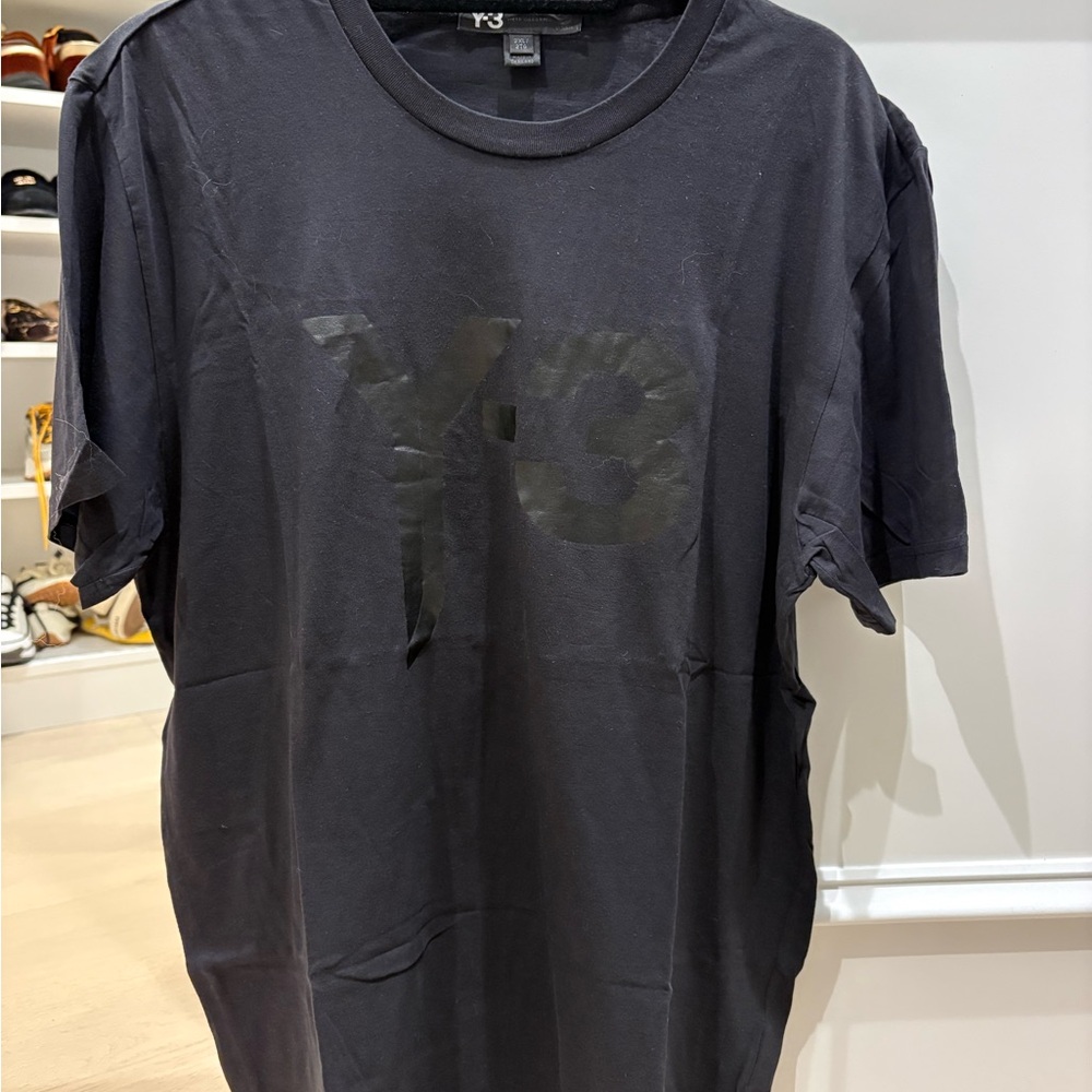 Y-3 Men’s black short sleeve t-shirt size 2XL